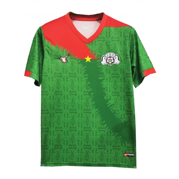 Burkina Faso prima maglia da calcio uniforme da uomo prima divisa sportiva da calcio maglia verde 2023-2024